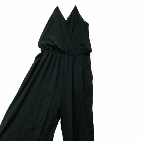 Lulus Learning to Fly Black Halter Jumpsuit Jogger - Picture 9 of 14